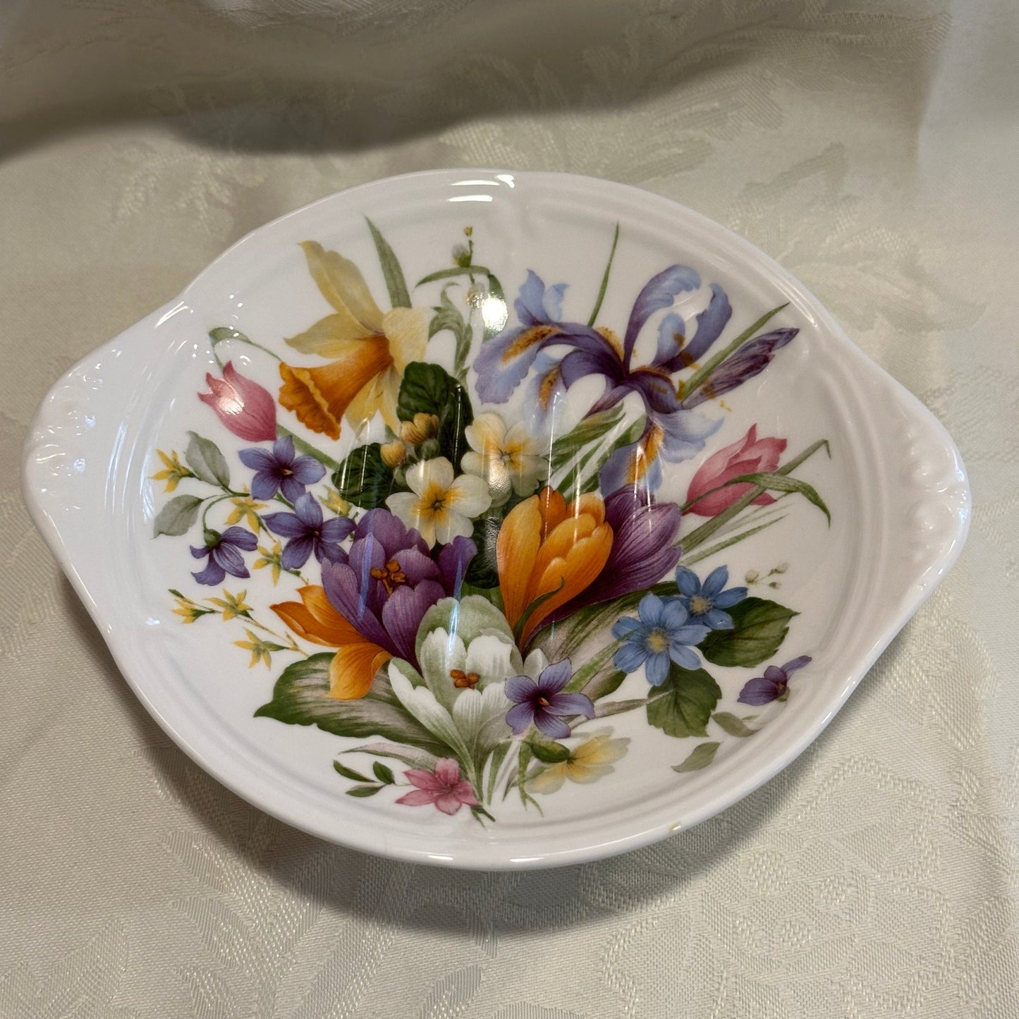 Royal Stafford England Oval Floral Soap Dish - Made exclusively for Victoria Secret!