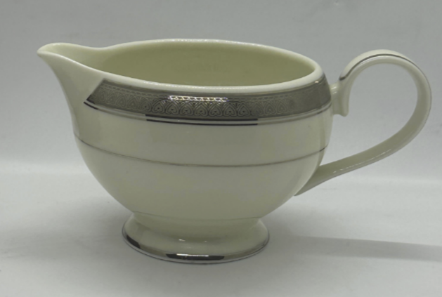 Mikasa Palatial Platinum Fine China Creamer #L3235