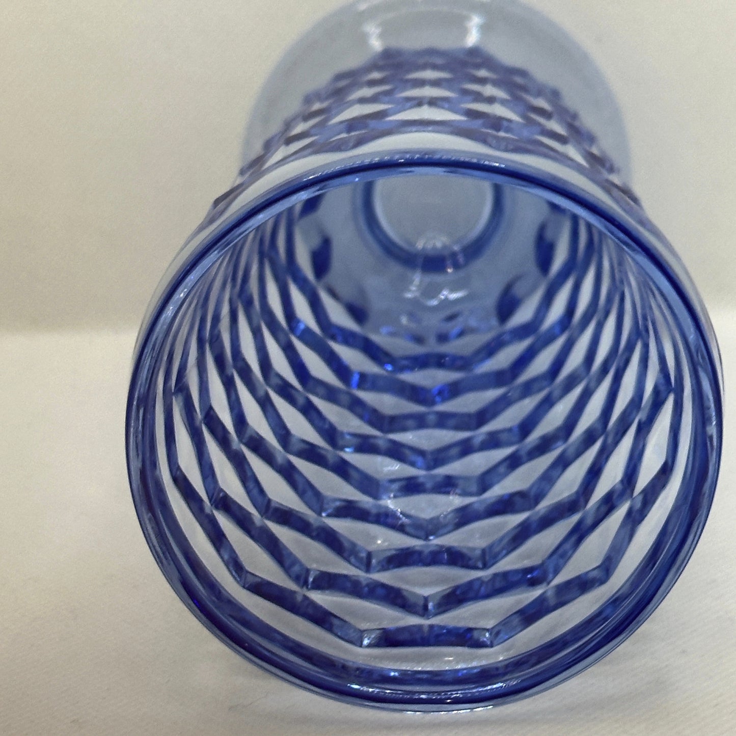 Whitehall Iced Tea Light Blue Straight Rim Glass by Colony