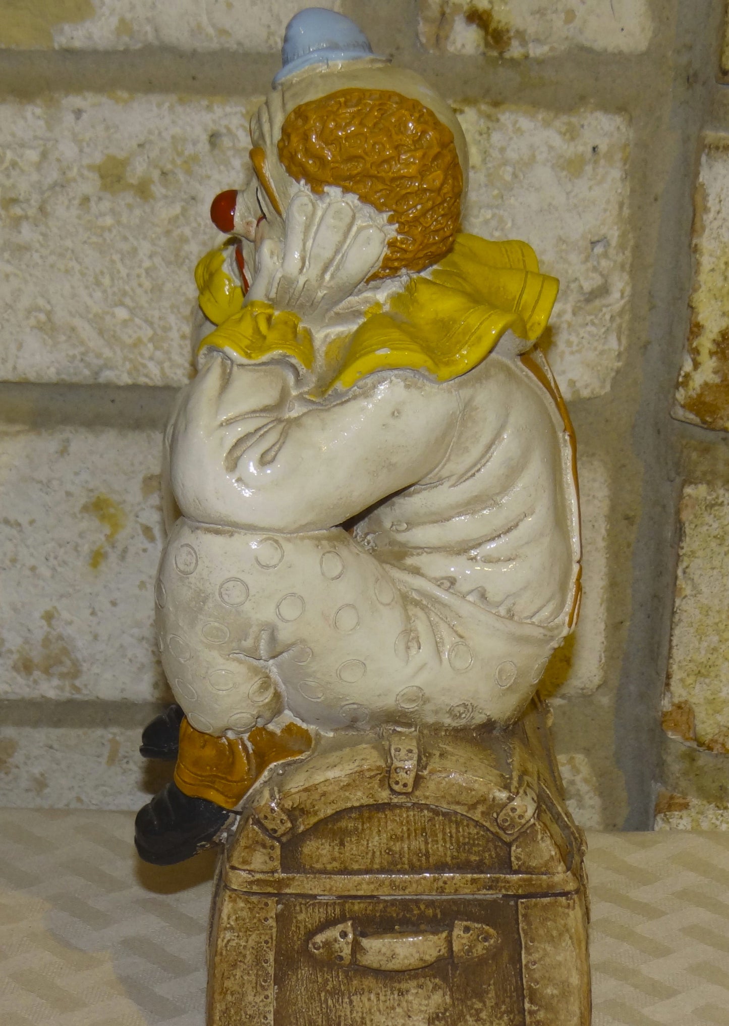 Eldorado Mfg. Co. 1979 Hand Painted Pottery Clown