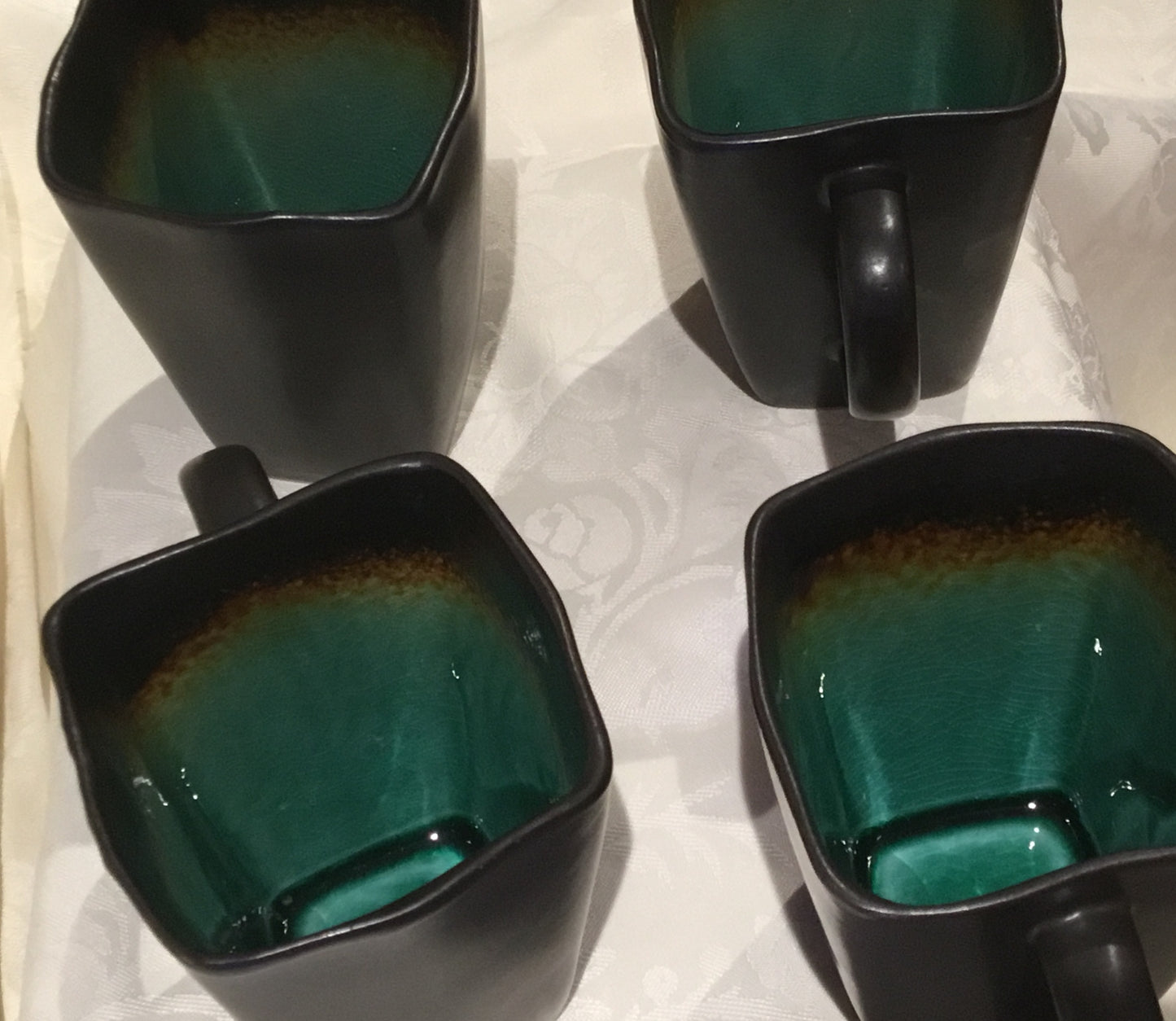 Baum Galaxy Jade Mugs, Set of 4