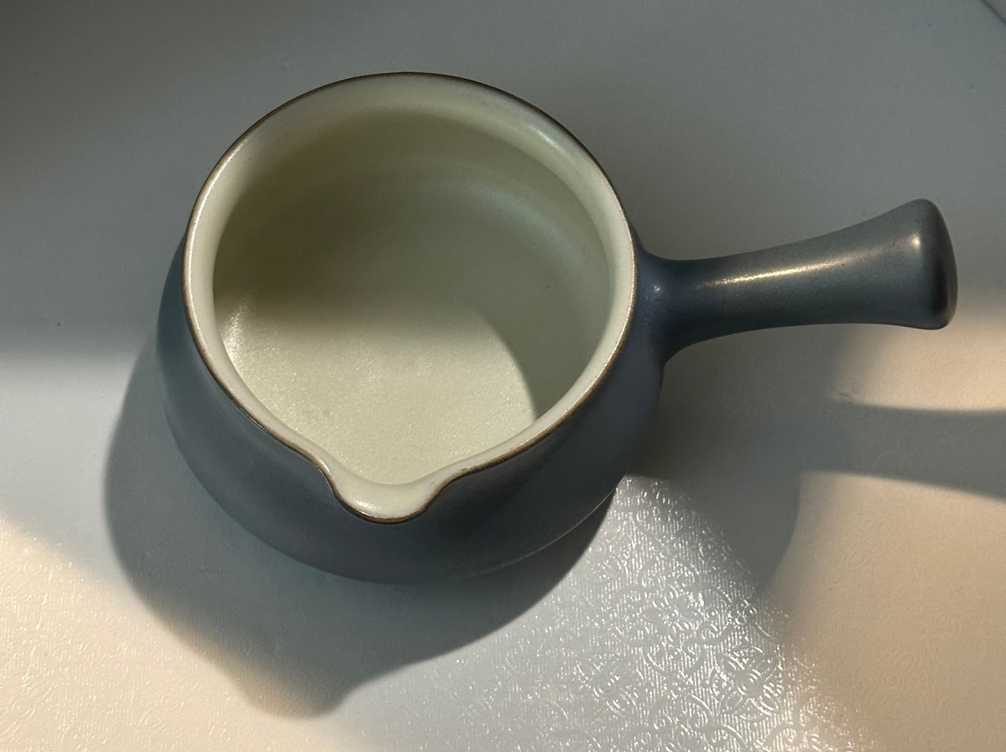 Denby Pottery Blue Gravy Boat