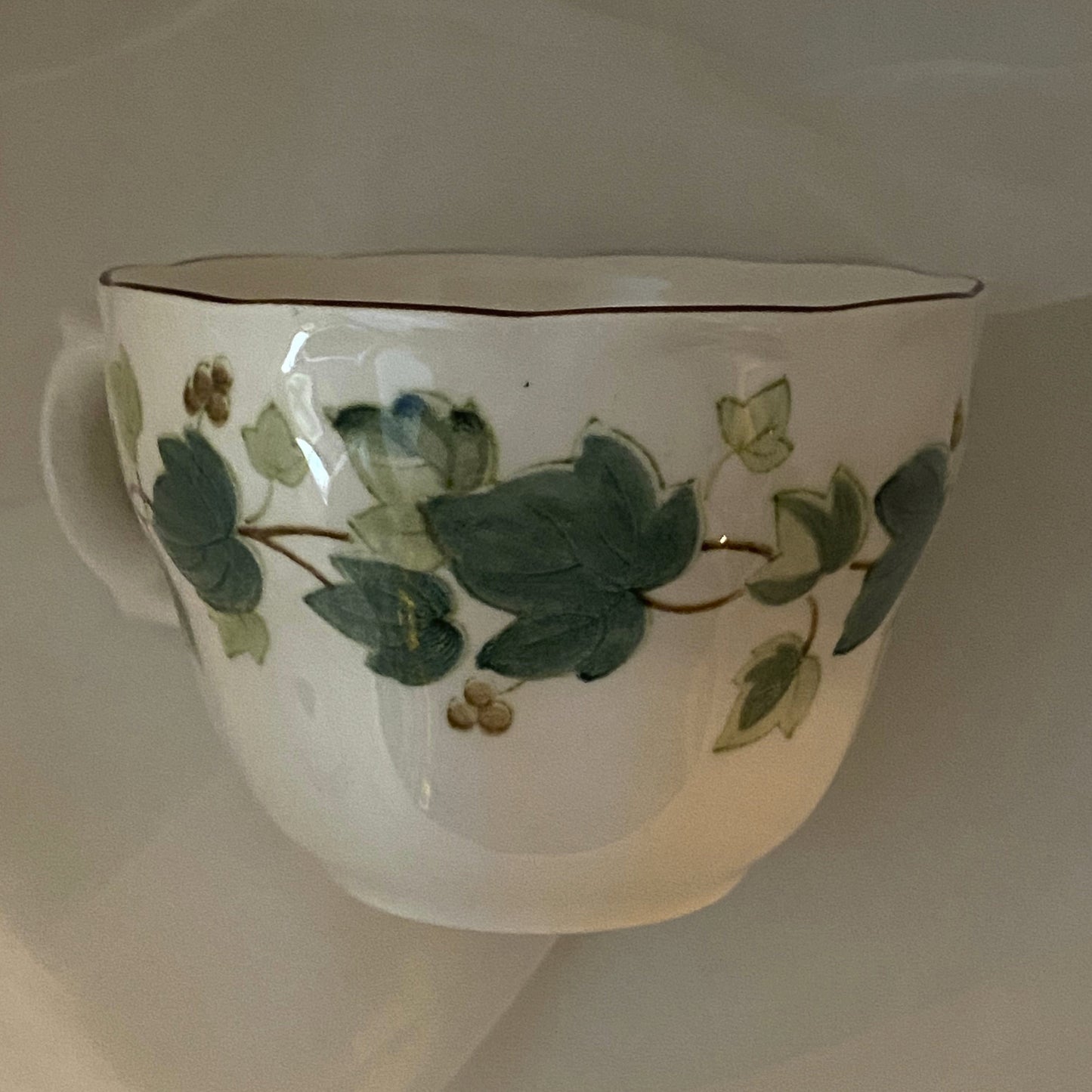 Nikko Greenwood Ivy Ceramic Flat Cups