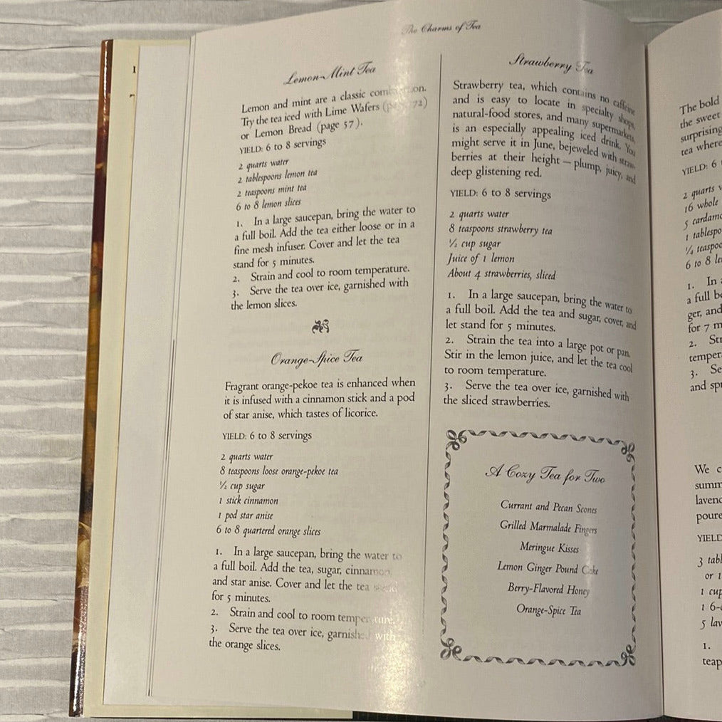 The Charms of Tea: Reminiscences and Recipes