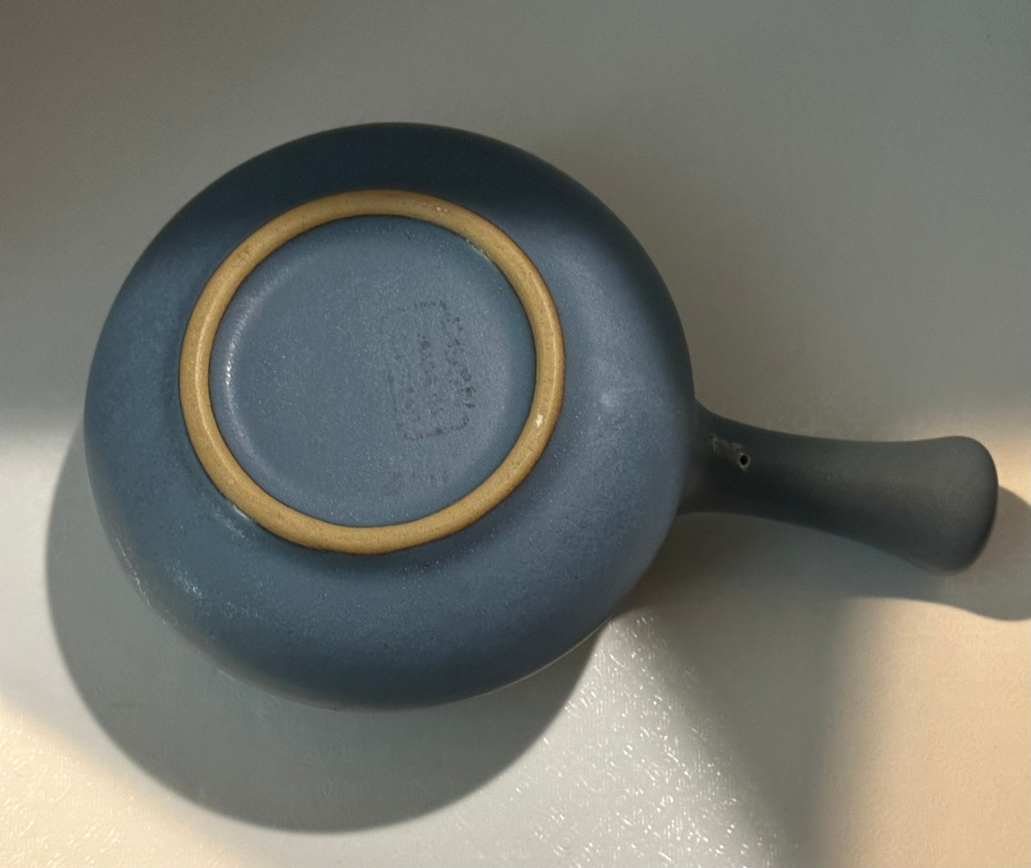 Denby Pottery Blue Gravy Boat