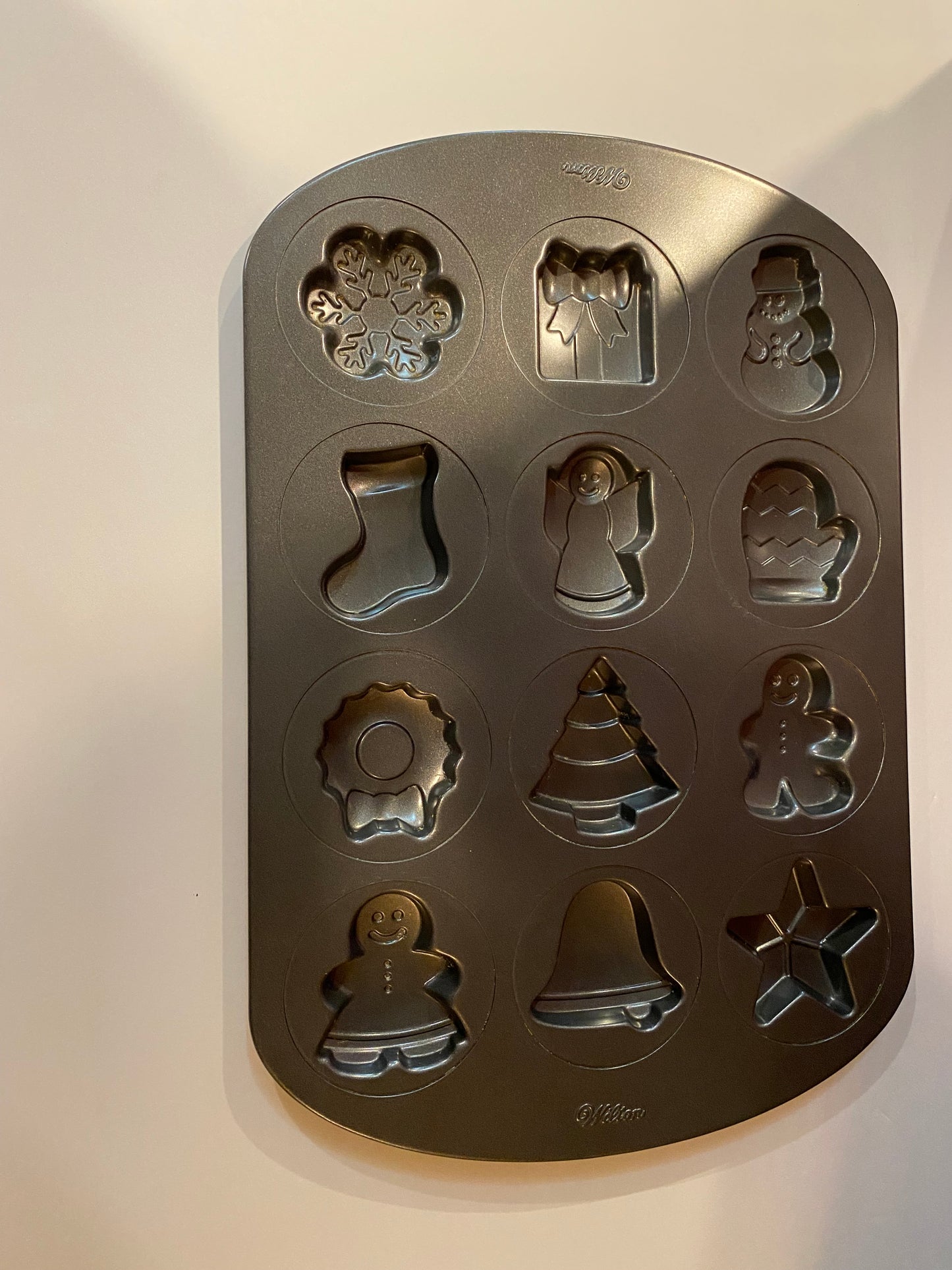Wilton Christmas Shapes Cookie Pan