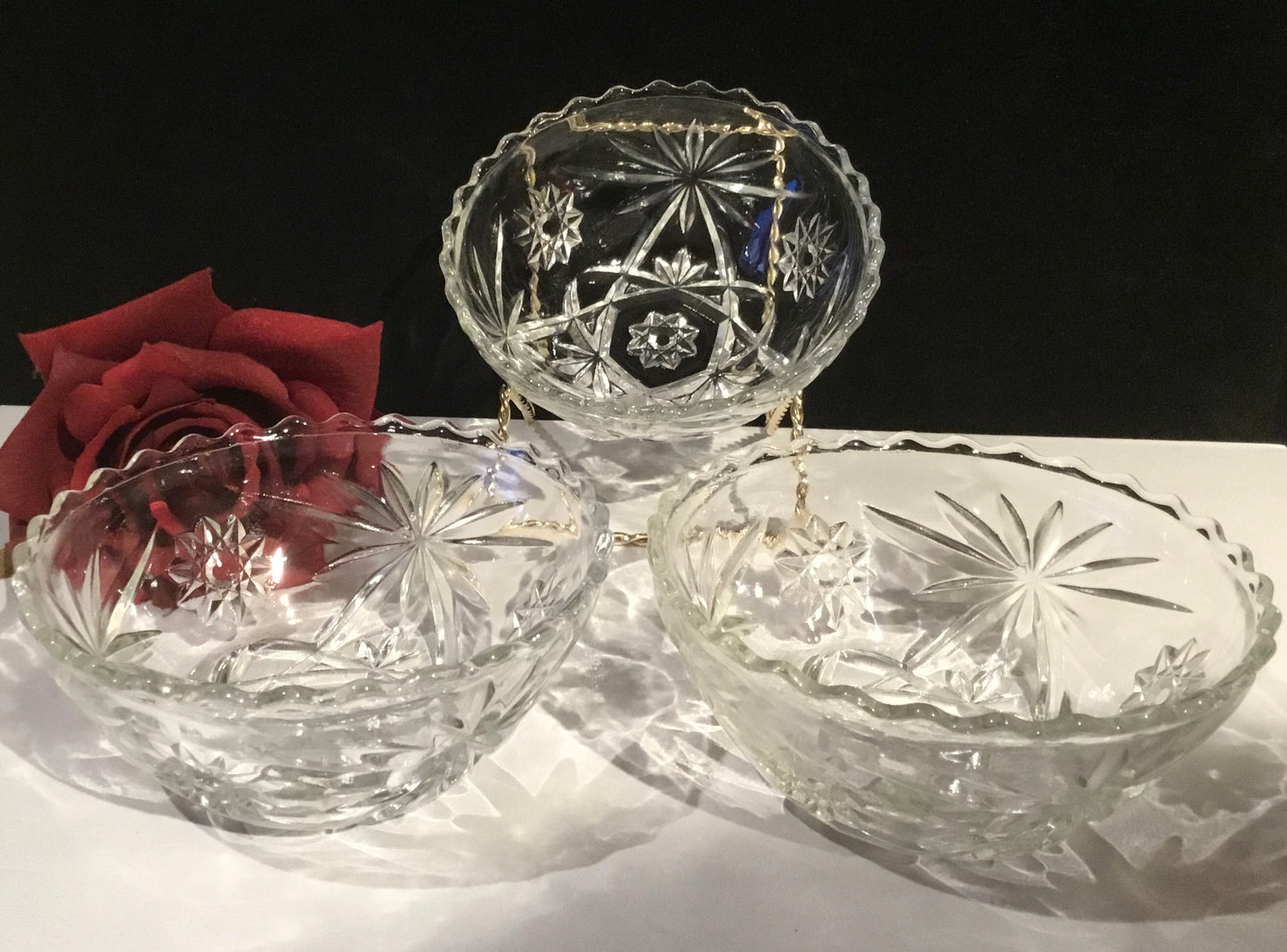 Star of David 5" Crimped Bowls