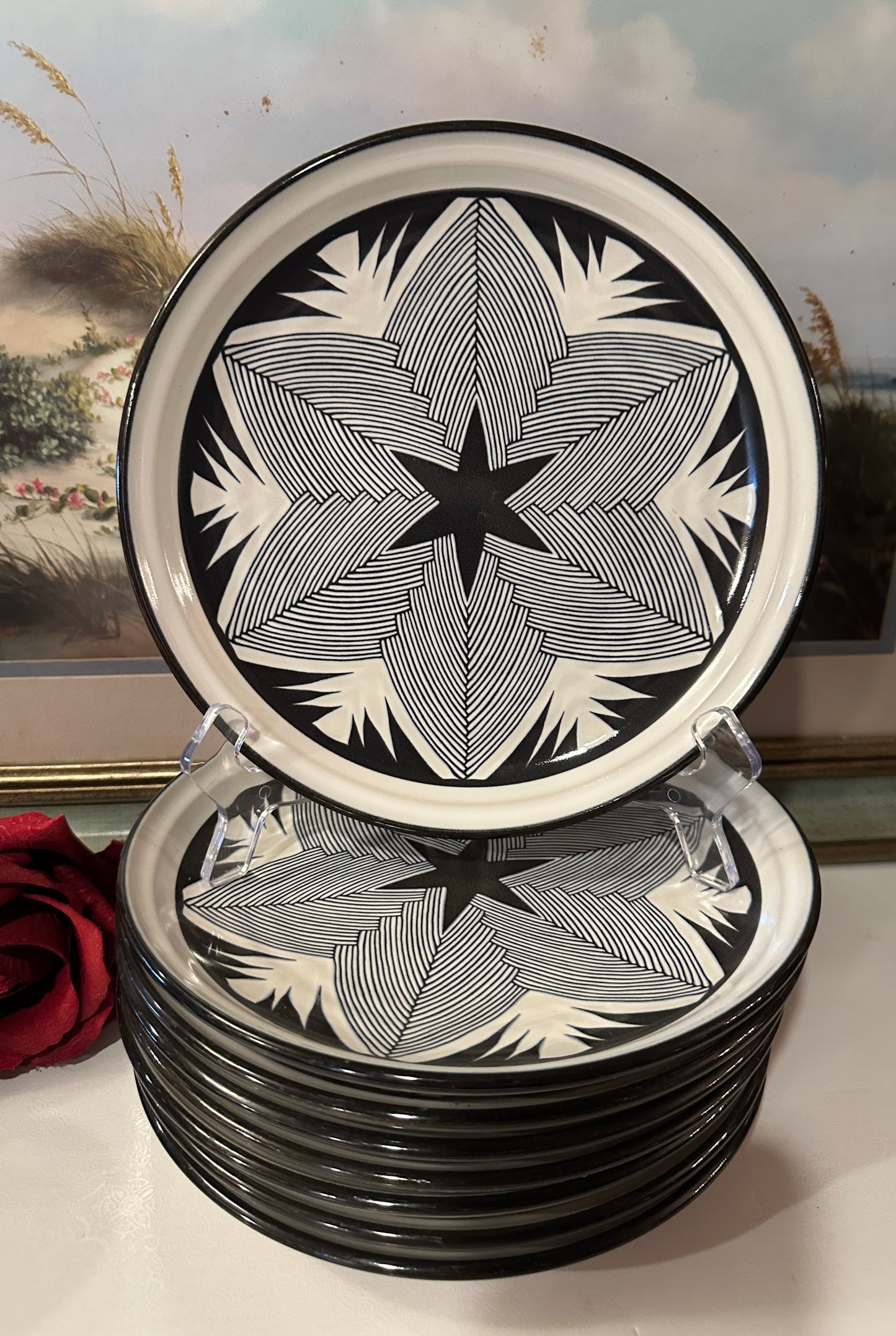 Aspen Nights Salad Plates by Noritake