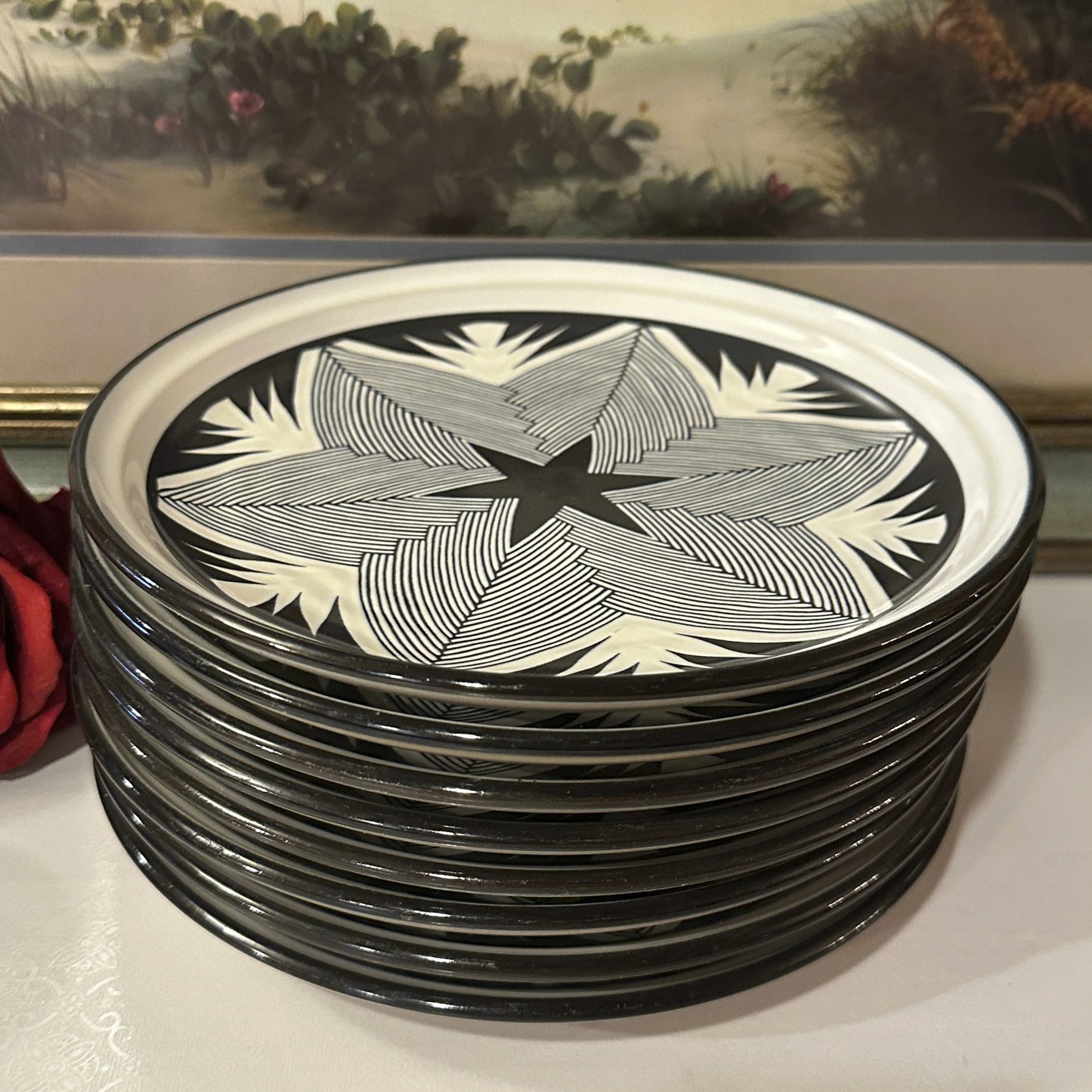 Aspen Nights Salad Plates by Noritake