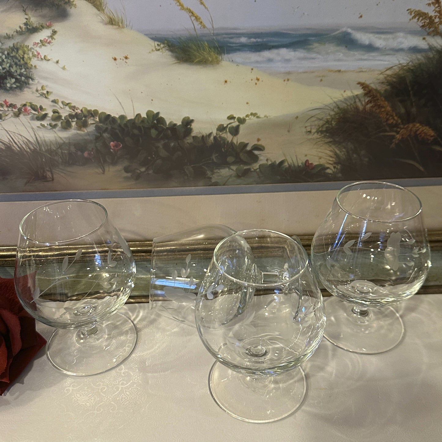 Heritage Brandy Glasses by Princess House - Set of 4