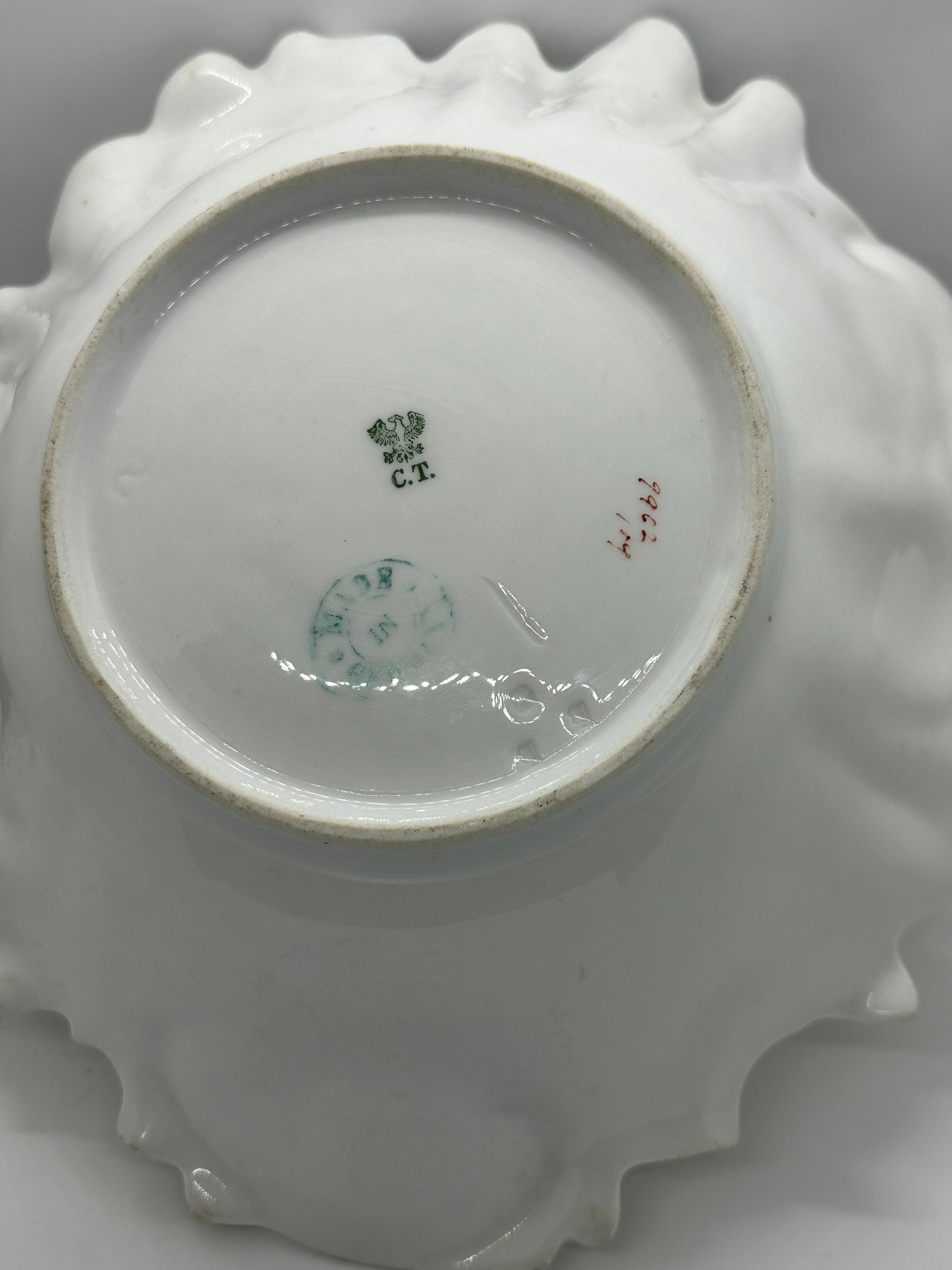 Rare Antique C.T. Carl Tielsch Bowl Altwasser, Germany