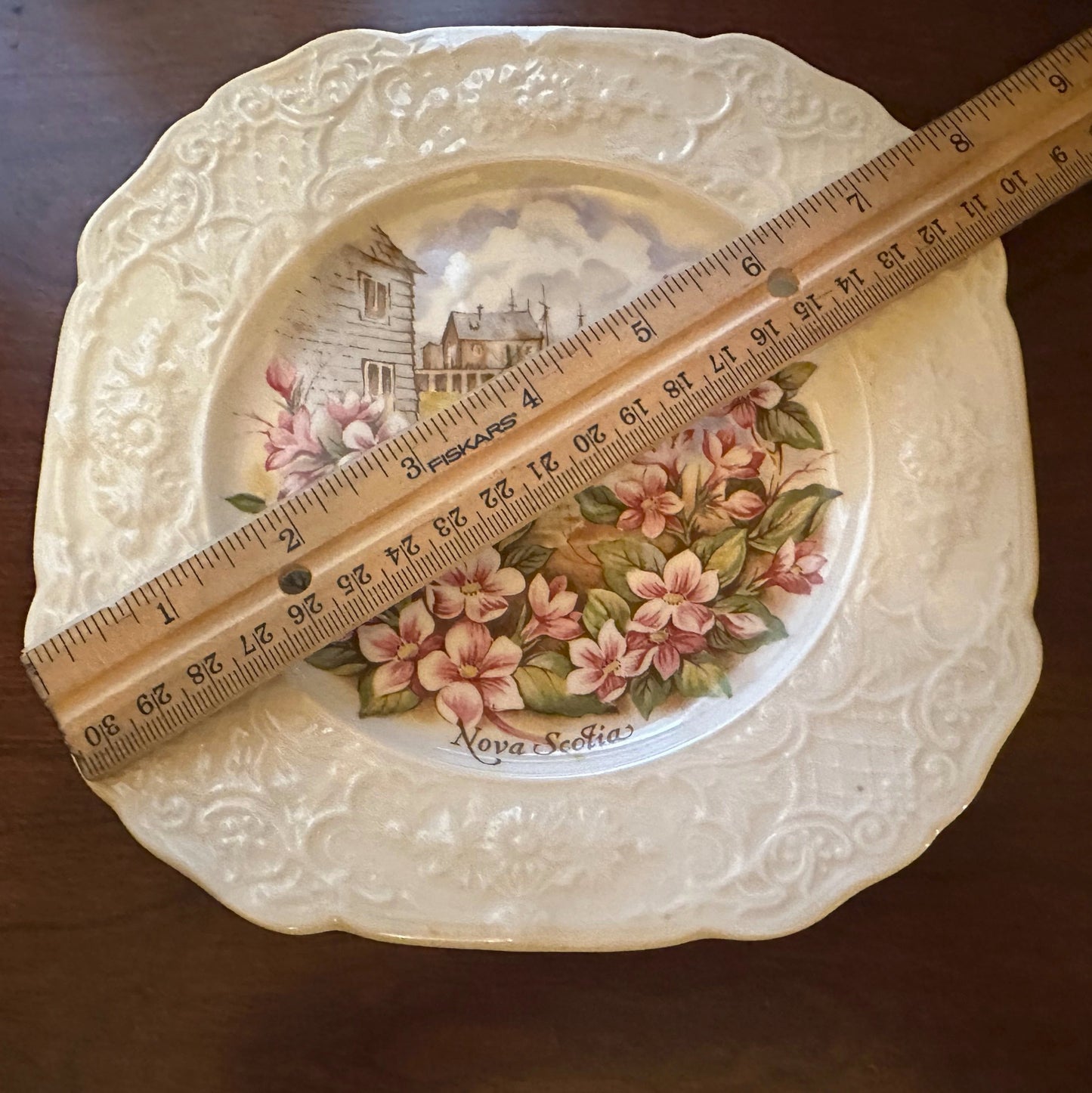 Nova Scotia China Plate by Heron Cross Pottery