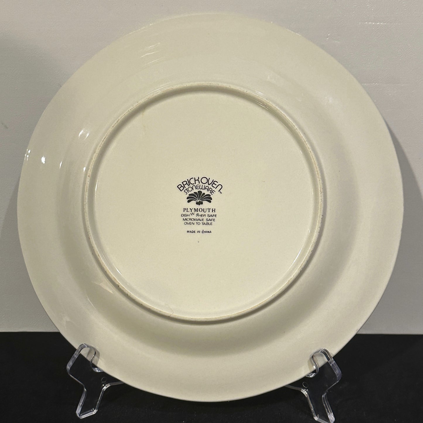 Plymouth by BRICK OVEN Dinner Plates