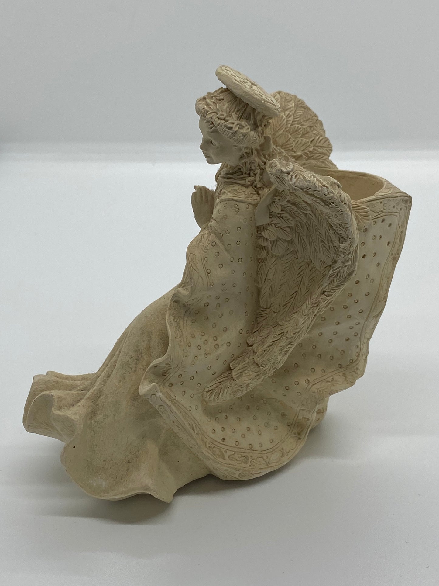 Renaissance Angel WN-034 Bisque Angel with Halo