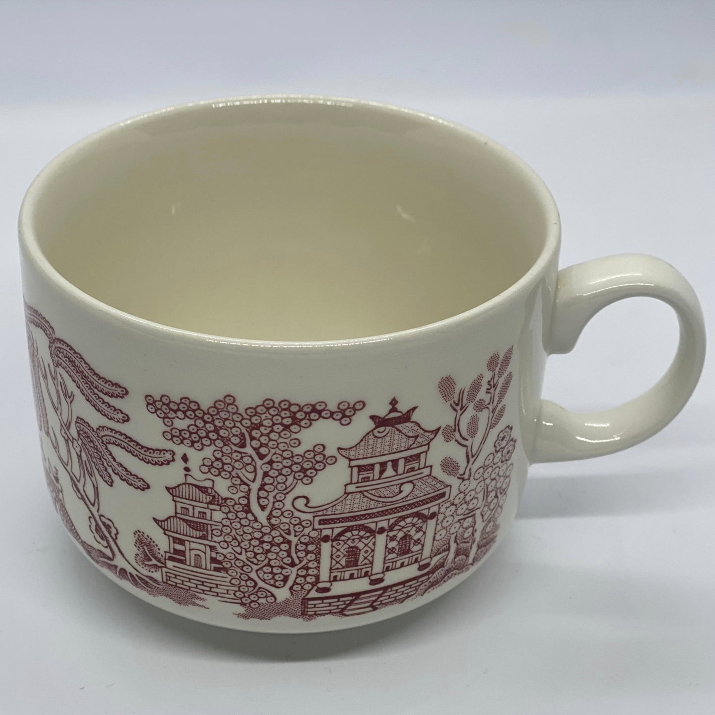 Vintage Churchill England Red Willow Cup