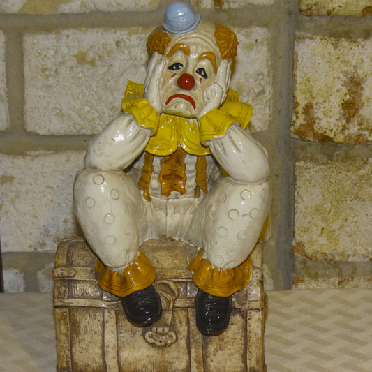 Eldorado Mfg. Co. 1979 Hand Painted Pottery Clown