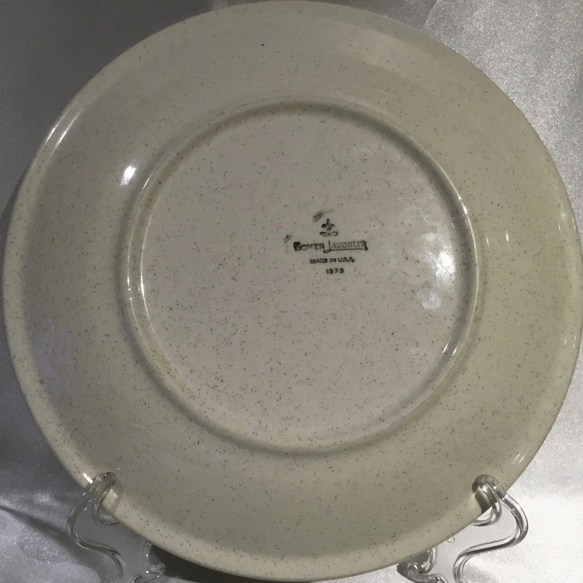 Dinner Plate Back