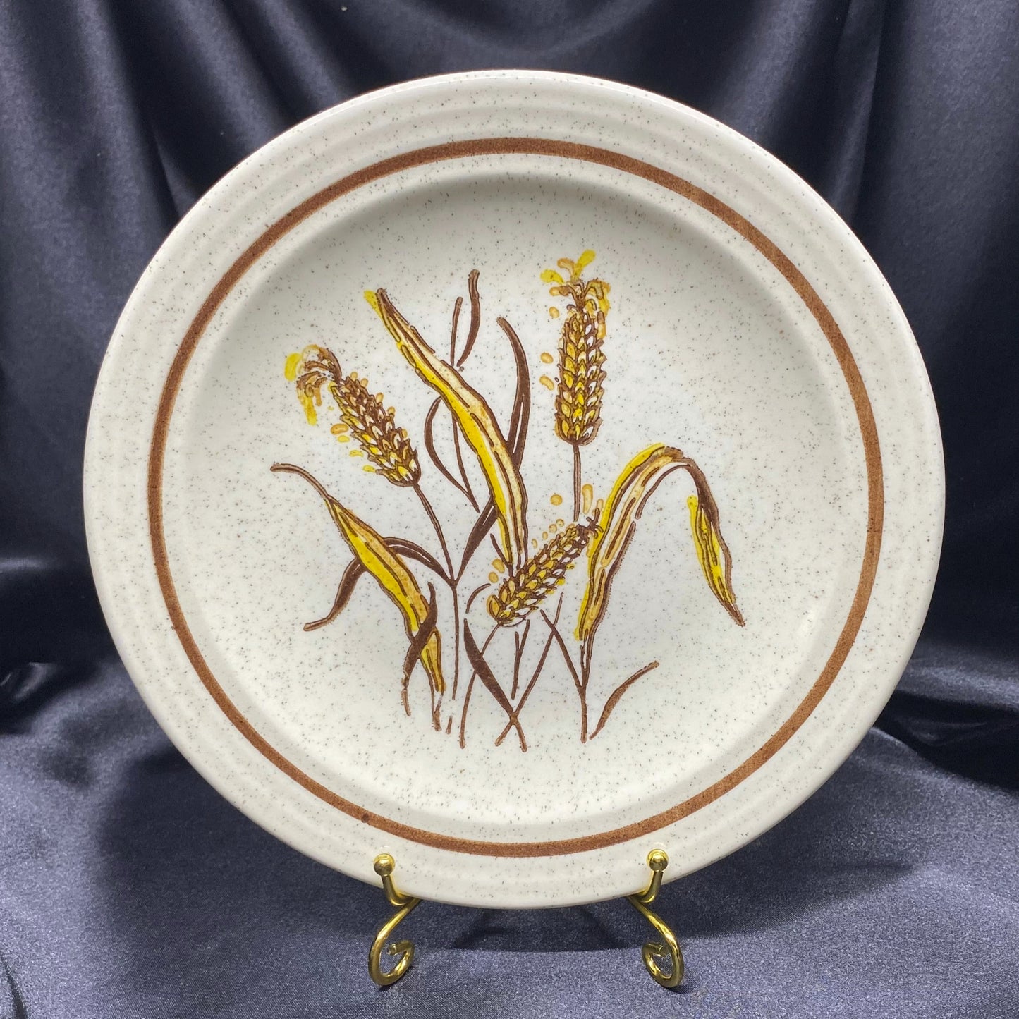 Vintage Homer Laughlin Golden Yellow Wheat Plates