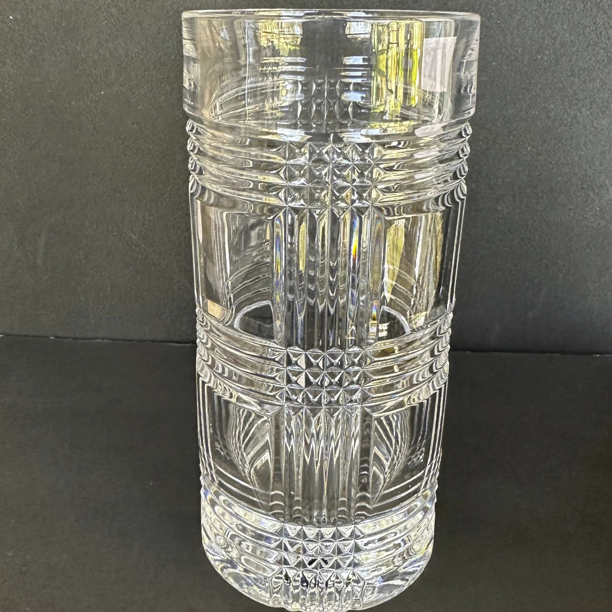 Ralph Lauren Crystal, Highball Glen Plaid Glass