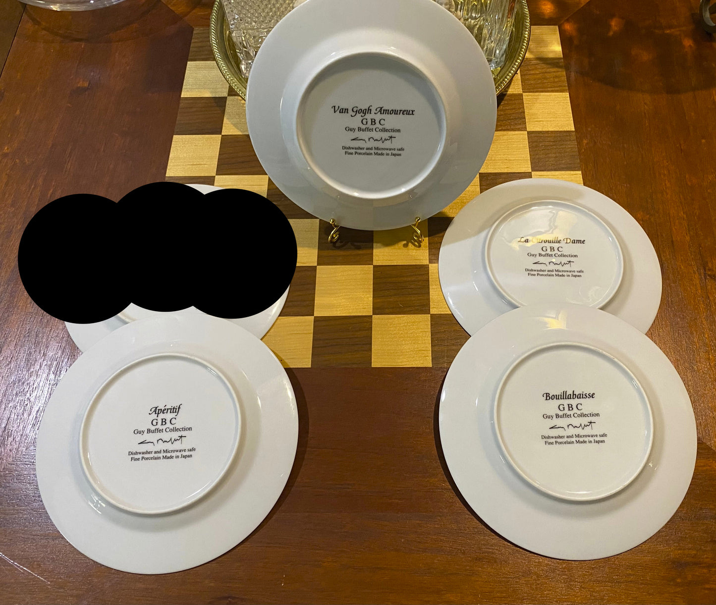 Guy Buffet Collection, Set of 4
