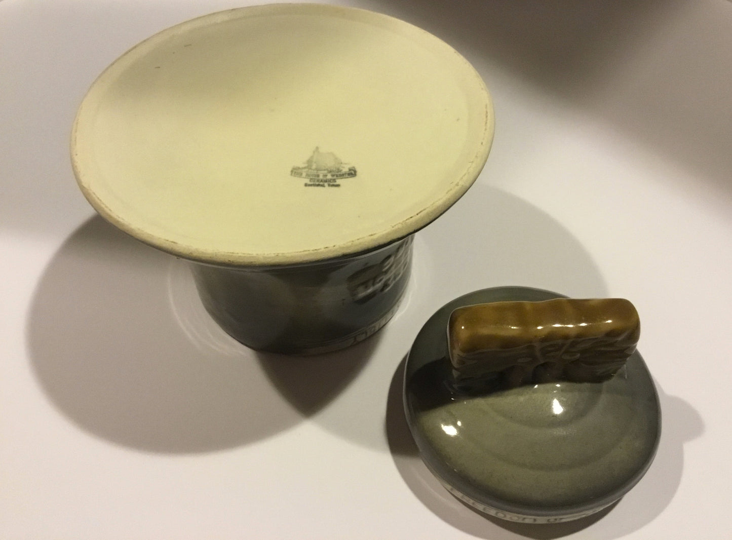 Vintage House Of Webster Ceramic "Let Freedom Ring" Cookie Jar