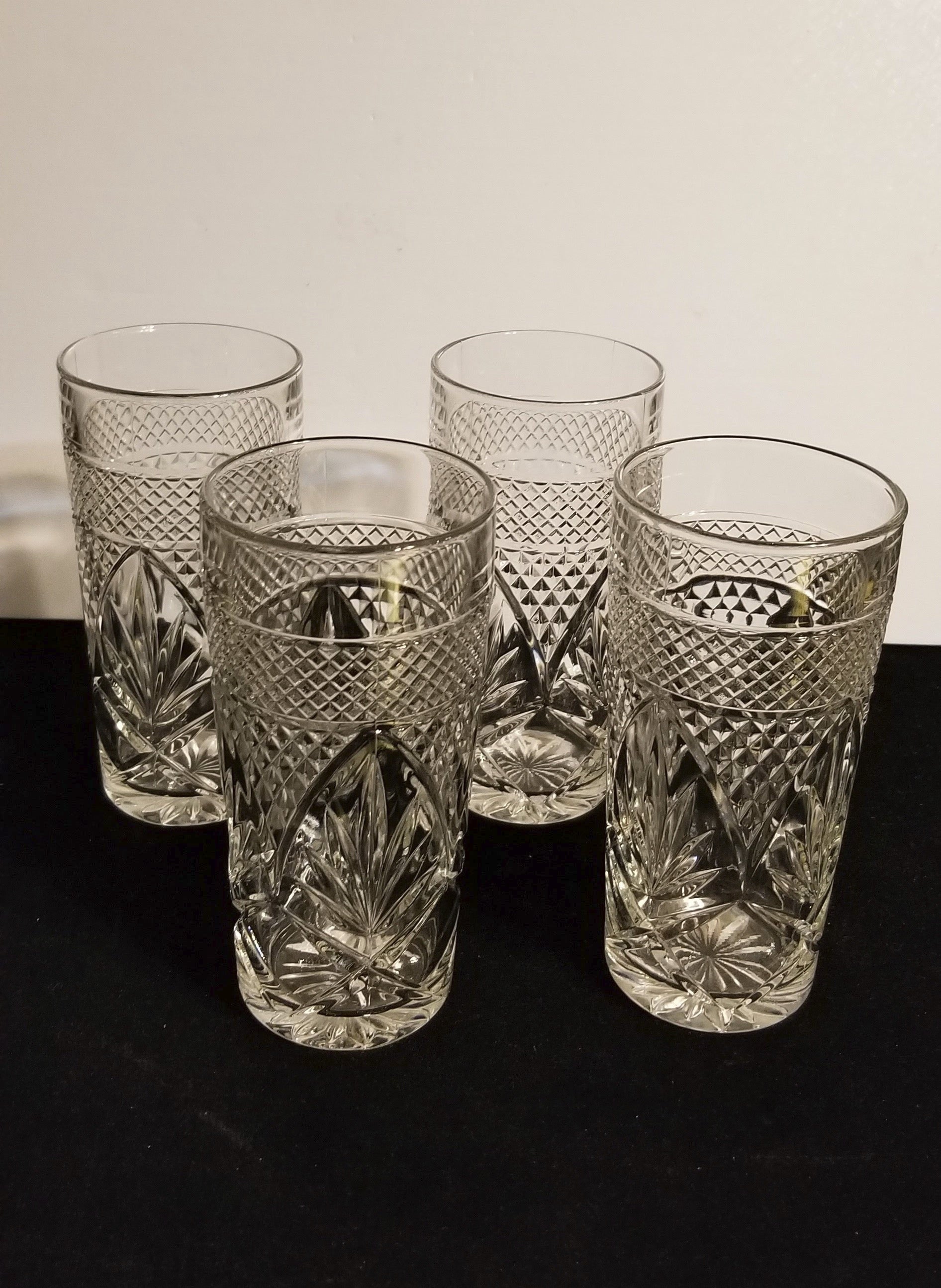 Cristal D'Arques-Durand Antique Clear Glasses