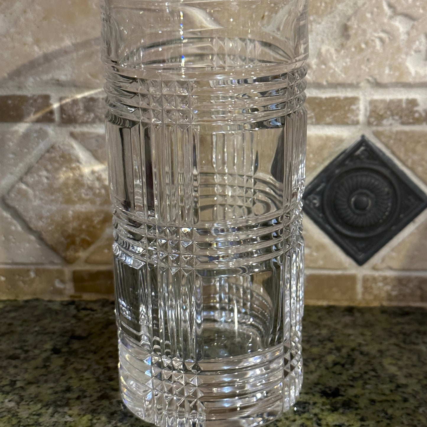 Ralph Lauren Crystal, Highball Glen Plaid Glass